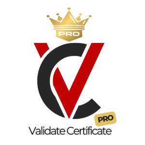 logo validate certificate pro transparan